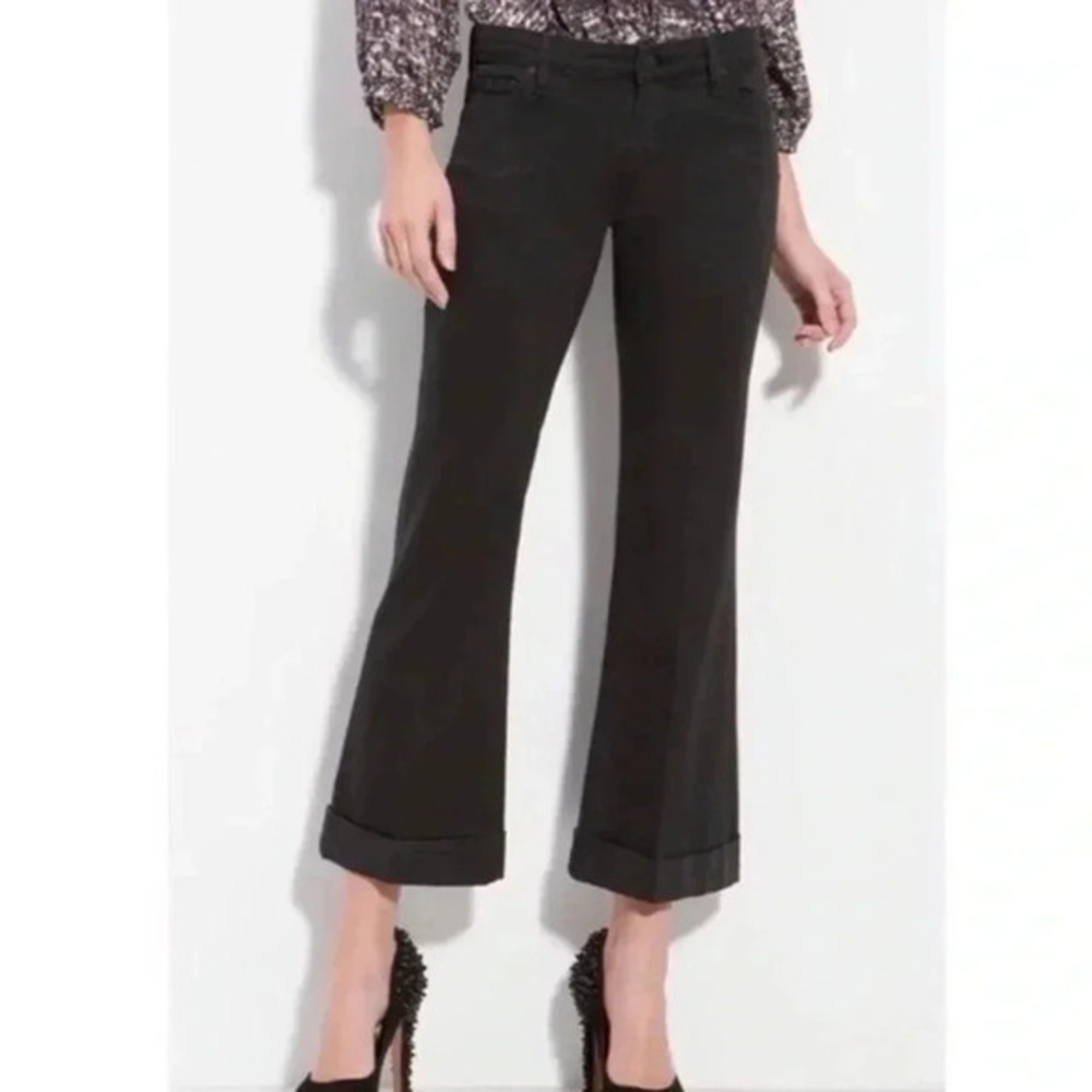 MOTHER Black Flare & Wide Leg Jeans